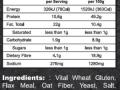 Nutritional values of Frenchies Keto Pizza Premix, showcasing low-carb, high-protein, and keto-friendly ingredients, perfect for creating a delicious, guilt-free pizza.
