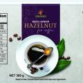 Frenchies keto hazelnut syrup for coffee, offering a rich, nutty flavor with zero added sugars. A perfect low-carb addition to your coffee or desserts. Includes detailed nutrition facts.