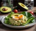 keto avocado egg salad