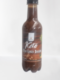 Keto miso & ginger dressing bottle Rich and tangy keto-friendly miso and ginger dressing with a savory umami flavor, perfect for salads, marinades, or dipping.