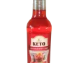 Lush and fruity keto-friendly wildberry syrup by Frenchies, featuring a blend of vibrant berries with natural sweetness—perfect for pancakes, desserts, and drinks.
