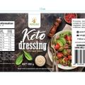 Flavor-packed Frenchies Keto Asian dressing, featuring a perfect blend of savory, sweet, and tangy flavors—ideal for salads, veggies, and marinades. Includes detailed nutrition facts for a healthier choice.