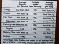 Nutritional information for Frenchies Keto Drinking Chocolate Mix, highlighting its low-carb, high-quality ingredients designed for a delicious, guilt-free chocolate drink.