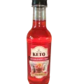 Lush and fruity keto-friendly wildberry syrup by Frenchies, featuring a blend of vibrant berries with natural sweetness—perfect for pancakes, desserts, and drinks.