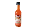Sweet and fragrant keto-friendly apricot syrup by Frenchies, offering a natural fruity flavor with no added sugar—perfect for drizzling over pancakes, desserts, or mixing into beverages.