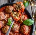 Keto meatballs with marinara sauce