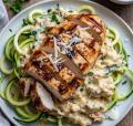 keto chicken Alfredo