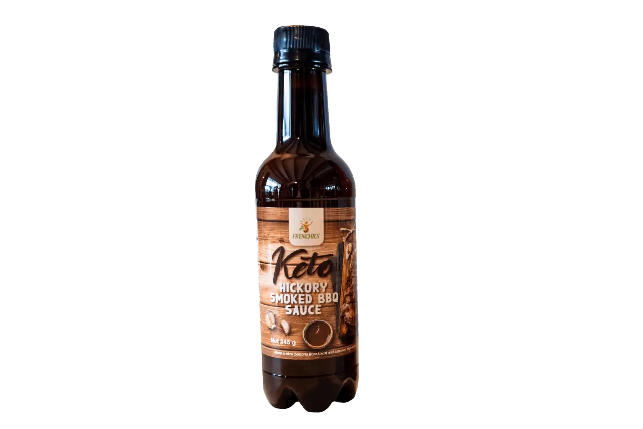 Frenchies Keto Hickory Smoked BBQ Sauce NZ made